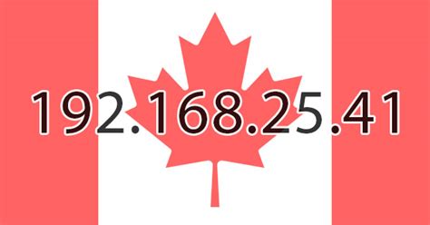 canada ip address